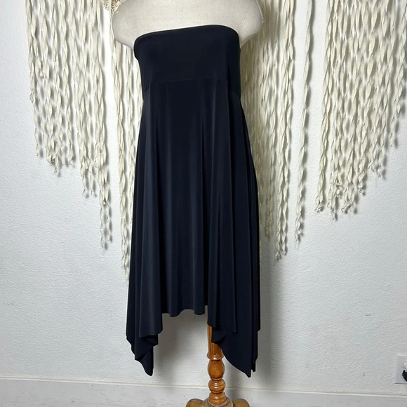 Magicsuit Black Sharkbite Hemline Dress or Skirt Size Small - Picture 3 of 15